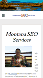 Mobile Screenshot of montanaseoservices.com