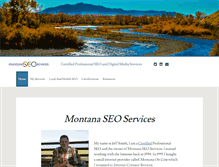 Tablet Screenshot of montanaseoservices.com